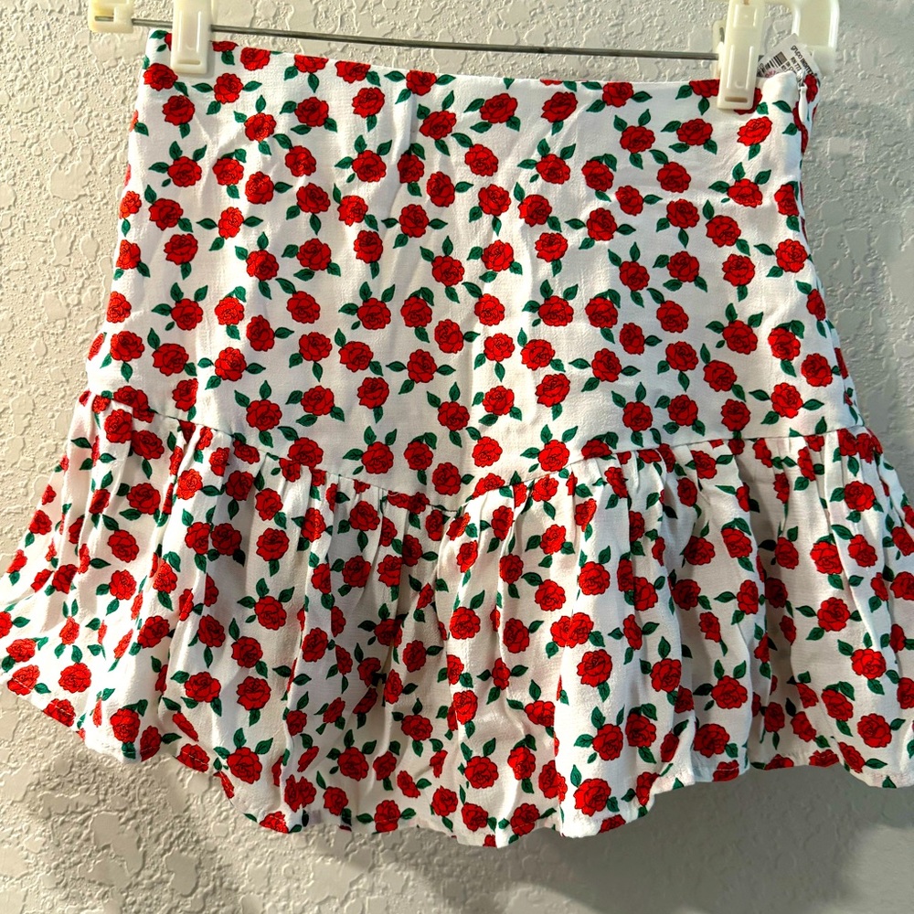 Zara skirt with attached shorts in same material.